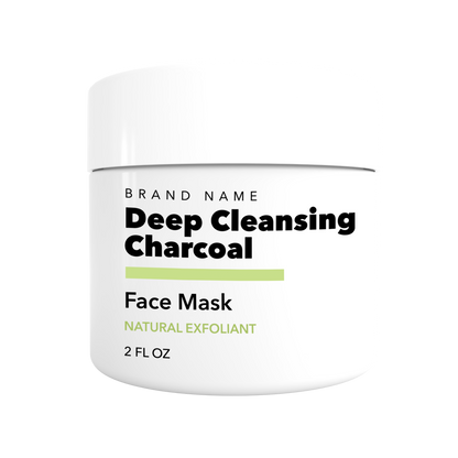 Deep Cleansing Charcoal Face Mask, Private Label Skincare, White Label Skincare Manufacturing