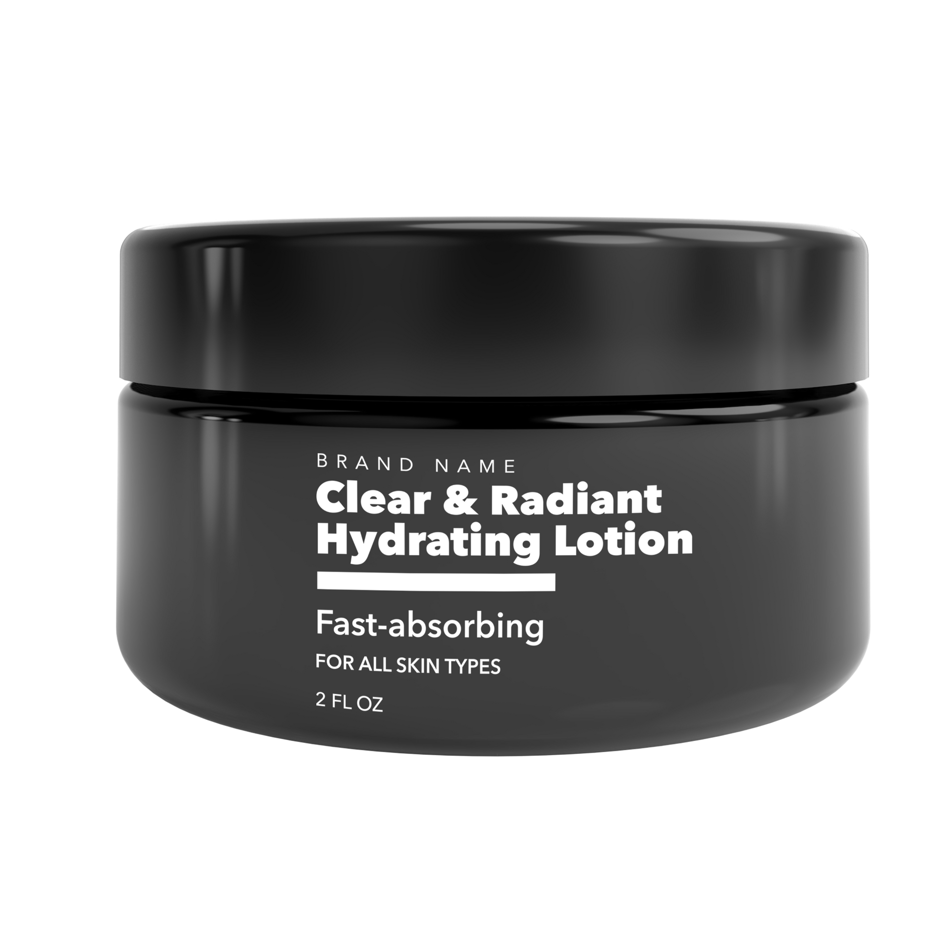 Clear & Radiant Hydrating Lotion Private Label Skincare Manufacture your own skincare product