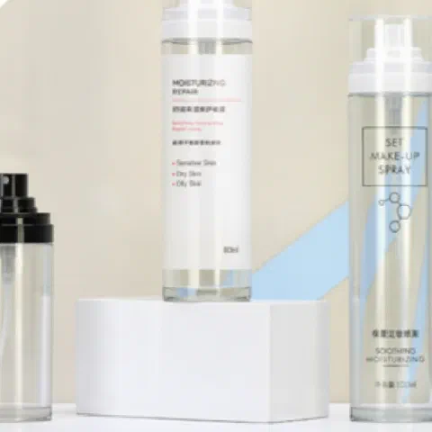 Makeup fixer spray, packaging option 3