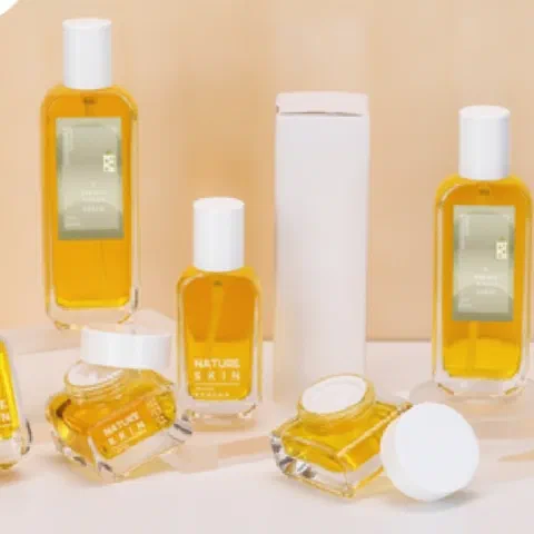 Square glass set, packaging option 5