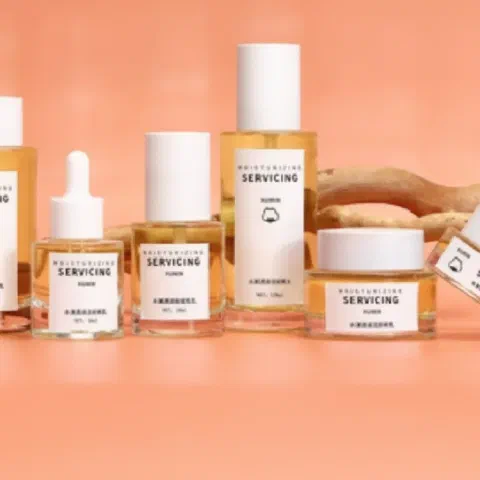 Glass bottle set, packaging option 10